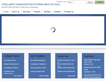 Tablet Screenshot of icsil.in